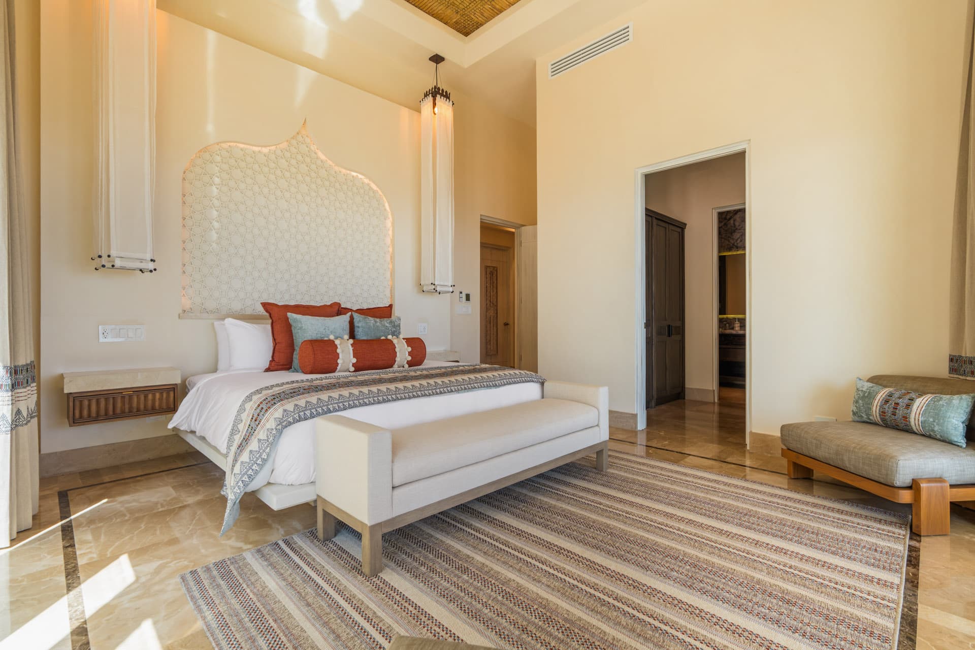 Garden Bedroom — ocean views and lush garden setting
